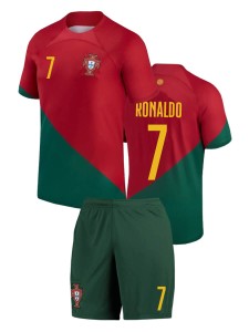 Футбольная форма детская сб. Португалии 2022 2023 RONALDO 7