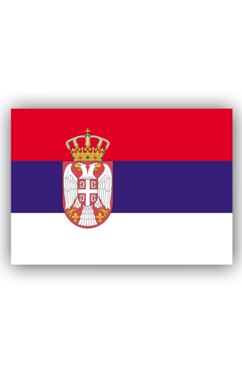 Флаг сб. Сербия