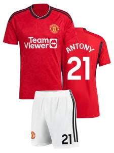 Футбольная форма детская Ман Юнайтед 2023 2024 ANTONY 21