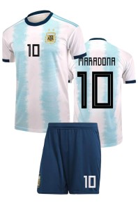 Футбольная форма детская сб. Аргентины 2019 2020 MARADONA 10