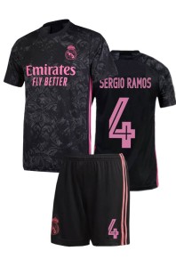 Футбольная форма детская Реал Мадрид 2020 2021 SERGIO RAMOS 4 резервная