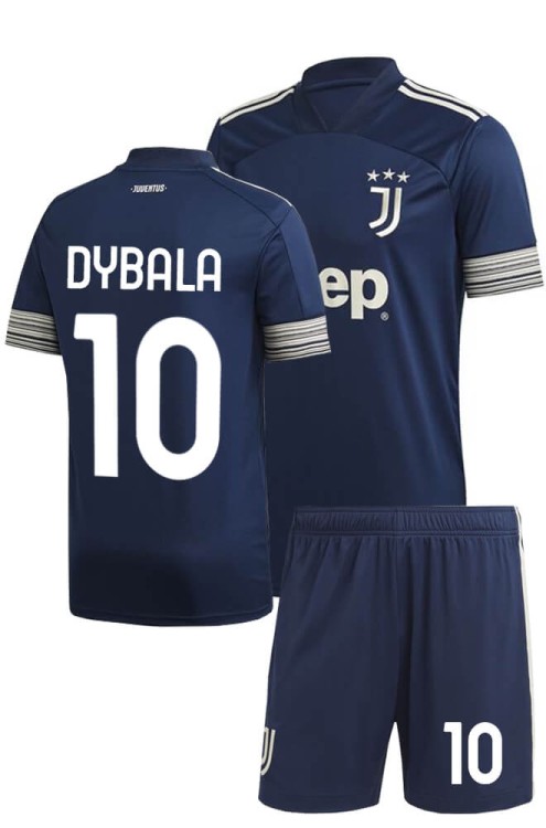 Футбольная форма детская Ювентус 2020 2021 DYBALA 10 гостевая