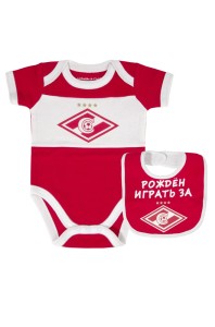 Комплект ФК Спартак боди и нагрудник
