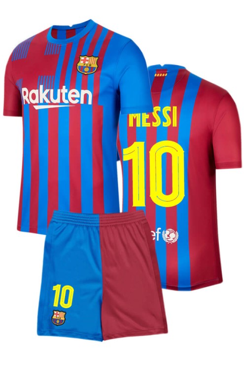 Футбольная форма детская Барселона 2021 2022 MESSI 10