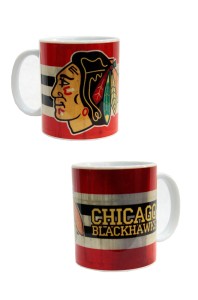 Кружка с эмблемой ХК Chicago Blackhawks