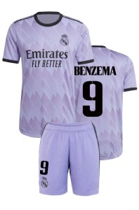 Футбольная форма взрослая Реал Мадрид 2022 2023 BENZEMA 9 гостевая