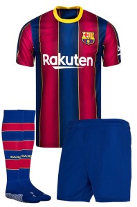 Комплект детской футбольной формы Барселона 2020 2021