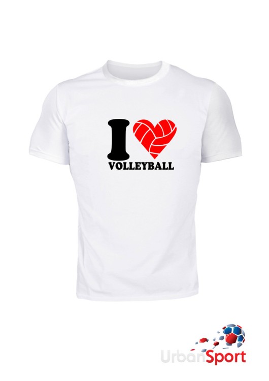 Футболка I love Volleyball