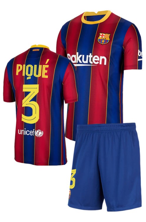Футбольная форма взрослая Барселона 2020 2021 PIQUE 3