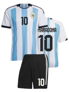 Футбольная форма взрослая сб. Аргентины 2022 2023 MARADONA 10