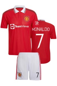 Футбольная форма детская Манчестер Юнайтед 2022 2023 RONALDO 7