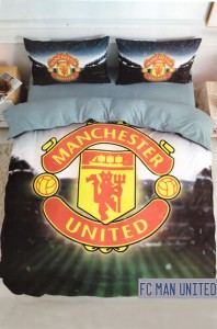 Постельное бельё ФК Манчестер Юнайтед 1.5 спальное