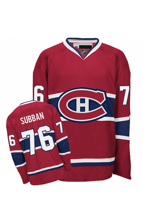 Хоккейный свитер Montreal Canadiens Subban