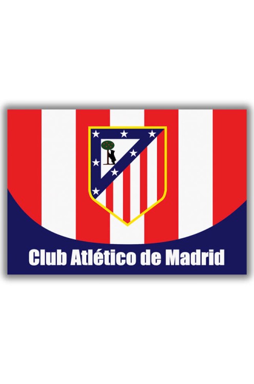 Флаг ФК Атлетико Мадрид