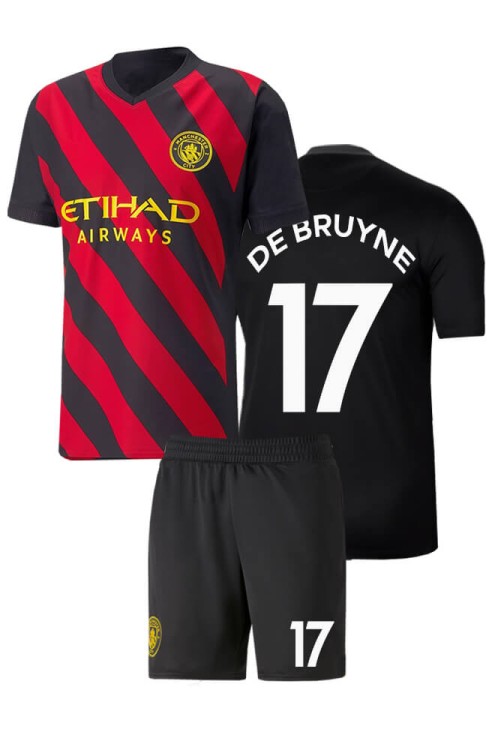 Футбольная форма взрослая Манчестер Сити 2022 2023 DE BRUYNE 17 гостевая