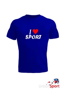 Футболка I love sport