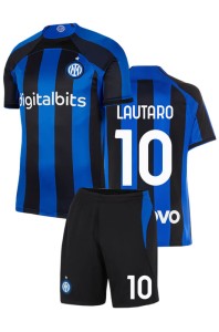 Футбольная форма детская Интер 2022 2023 LAUTARO 10