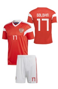Футболка и шорты детские Россия GOLOVIN 17