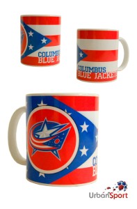 Кружка с эмблемой ХК Columbus Blue Jackets