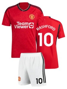 Футбольная форма детская Ман Юнайтед 2023 2024 RASHFORD 10