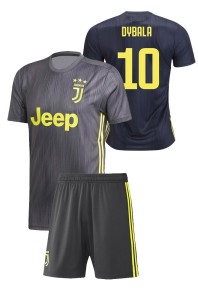 Форма детская ФК Ювентус 2018-19 DYBALA 10 гостевая