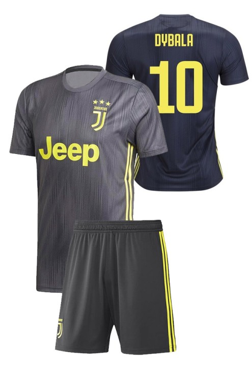 Форма детская ФК Ювентус 2018-19 DYBALA 10 гостевая