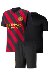 Футбольная форма детская Манчестер Сити 2022 2023 гостевая