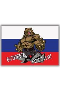 Флаг Вперёд Россия